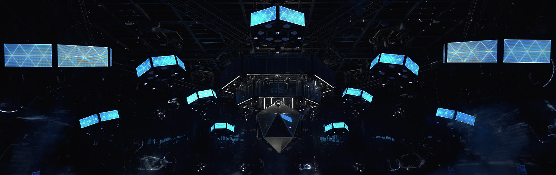 автоматизация сцены танцевальный клуб Гуанчжоу SPACE