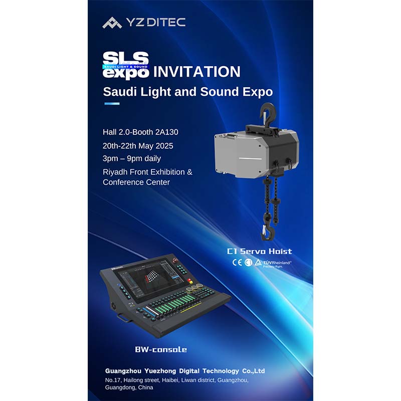 Saudi Light and Sound Expo (SLS) invitation