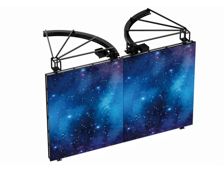 Motorized Pivoting LED Wall