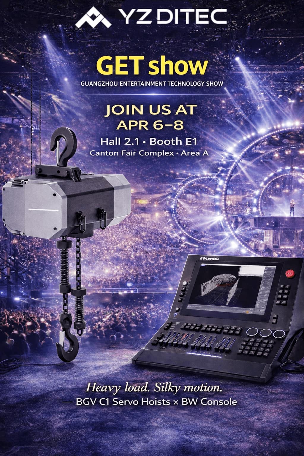 YZDITEC AT GET SHOW 2026 YZDITEC AT GET SHOW 2026